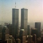 Twin Towers in New York 2001
